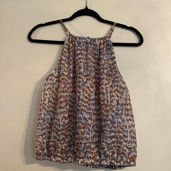 Theory Desert Womens Keyhole Gathered Cami - Picture 5 of 10